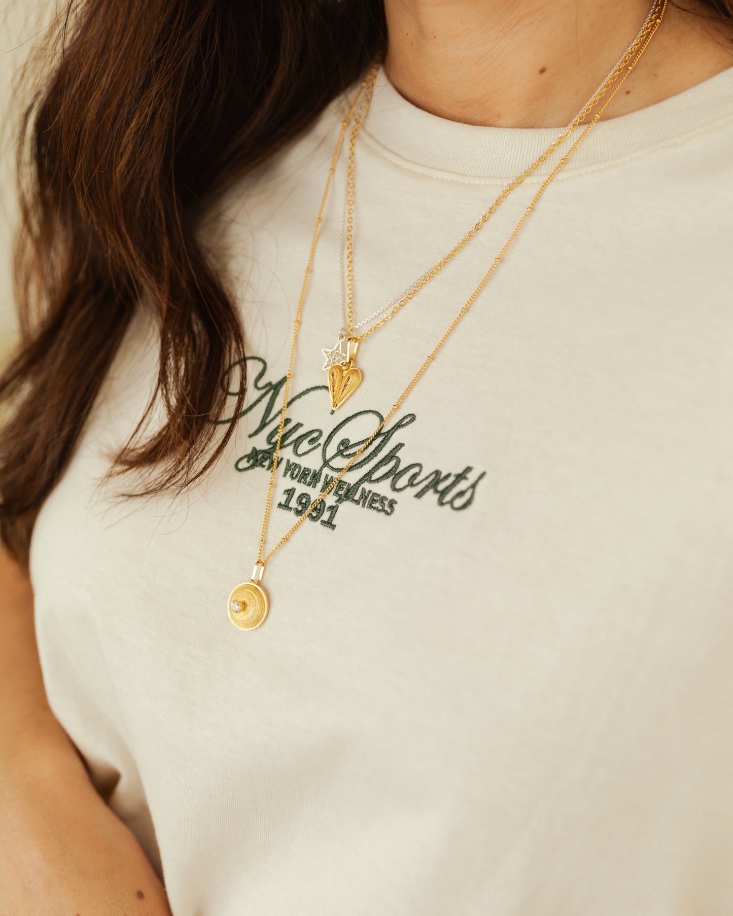 Collar Mini Gold Heart