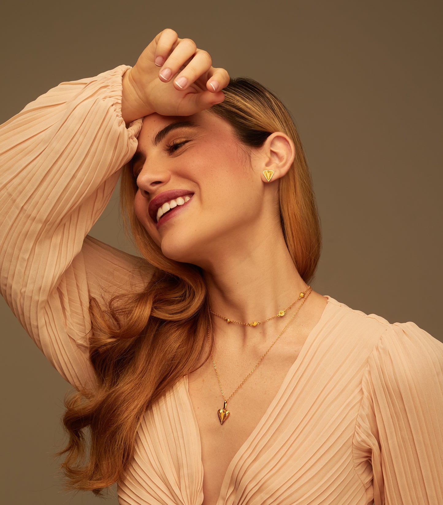 Collar Mini Gold Heart